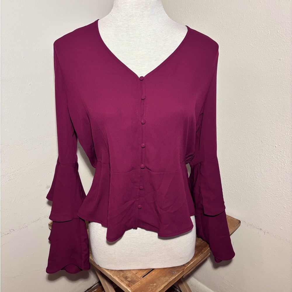 Vince Camuto Belle Sleeve Blouse
